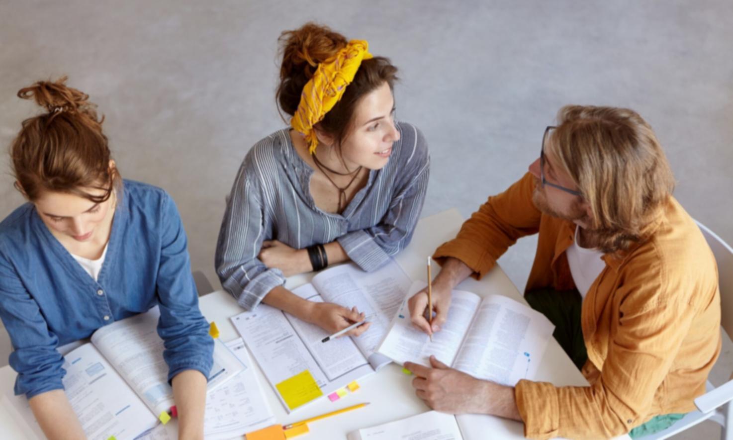 Sesiune de lucru cu materiale de studiu